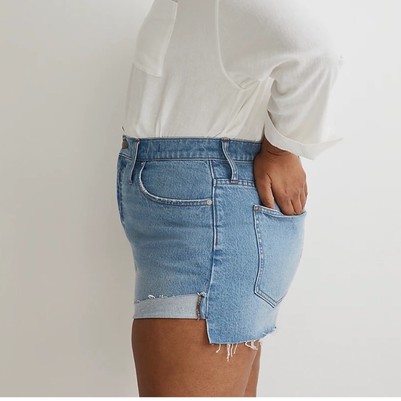 Madewell The Perfect Jean Short Side Slit Edition size 32 - Picture 5 of 10